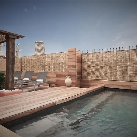 Apartment Colon Deluxe Con Piscina Cerca Del Mar Barcelona